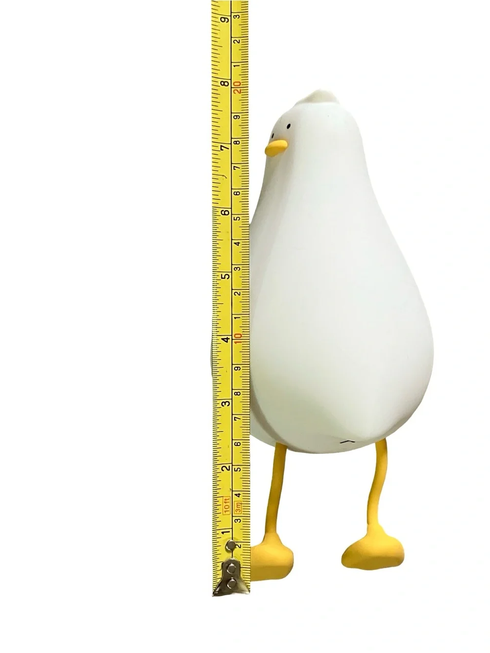 Lying Flat Duck Night Light LED Squishy Duck Lamp Cute Light Duck Silicone Dims